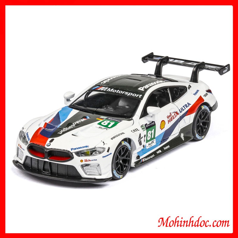 Mô hình xe BMW M8 GTE 1:32