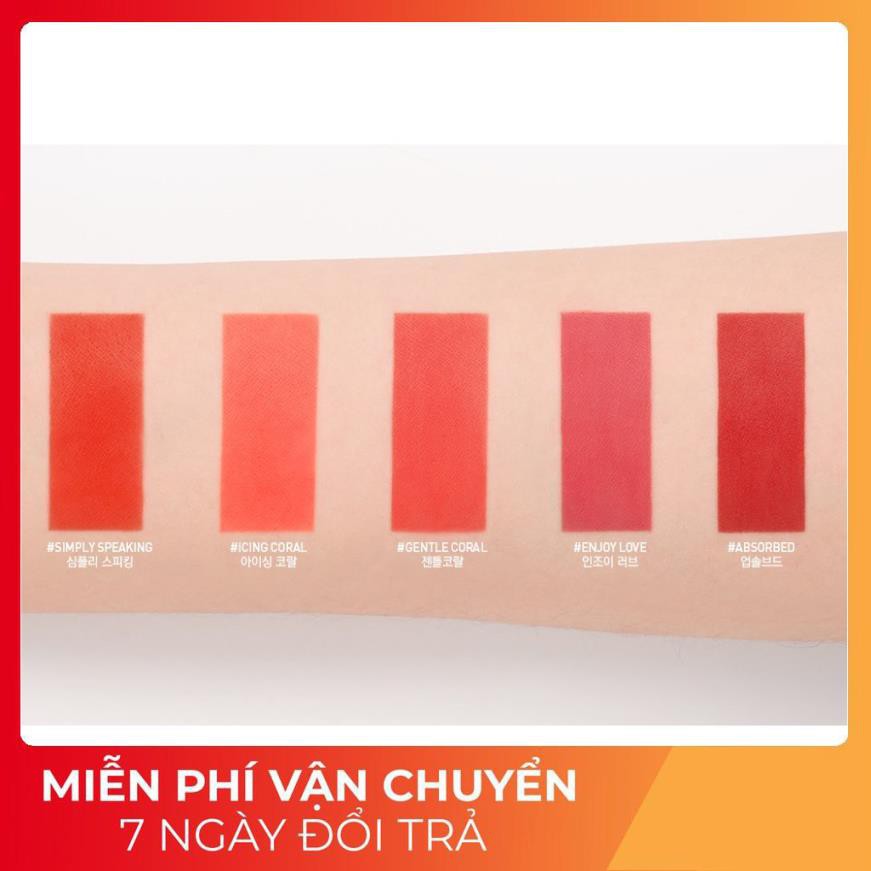 [FULL BOX] Son 3CE VELVET LIP TINT Auth cam kết hàng Chính hãng, Check mã Hidden tag