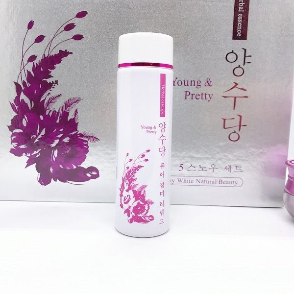 BỘ YOUNG PRETTY DƯỠNG DA NÁM HÀN QUỐC 5IN1