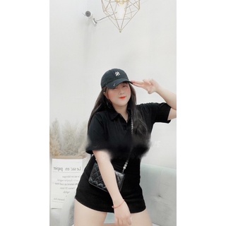 Áo croptop polo bigsize
