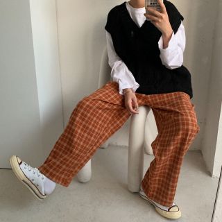 [ ORDER TAOBAO] Quần Suông Kẻ Caro