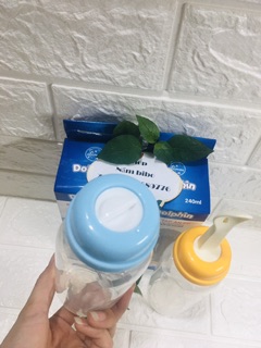 Bình tập ăn pp Dolphin 240ml