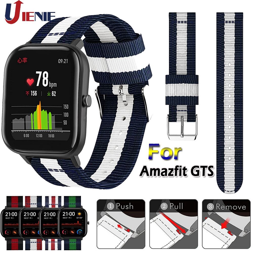 Dây đeo đồng hồ thay thế cho Xiaomi Huami Amazfit GTS /Bip Lite Youth Smart Watch 20mm