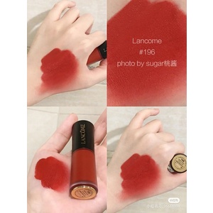 Son Môi Lancome Dạng Lỏng Mềm Mịn Màu Mờ Thời Trang #196 Son Tint & Vết Bẩn