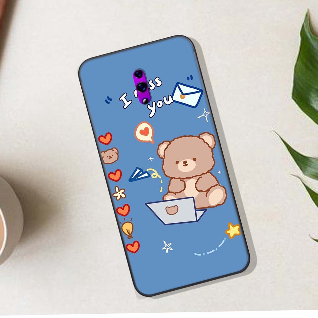 Ốp lưng Oppo RENO Z in hình Gấu xinh xắn, Bò sữa đáng yêu,  ĐẸP -  RẺ - XINH - ĐỘC ĐÁO
