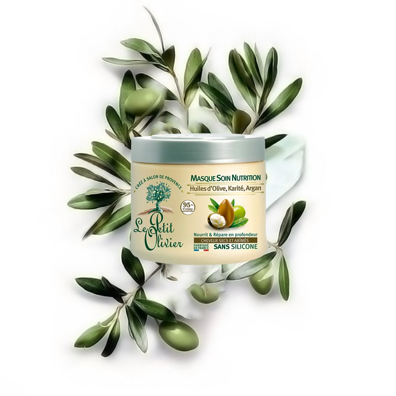 Kem Ủ Tóc Le Petit Olivier Chiết Xuất Dầu Olive, Bơ Hạt Mỡ, Dầu Argan 330ML | BigBuy360 - bigbuy360.vn