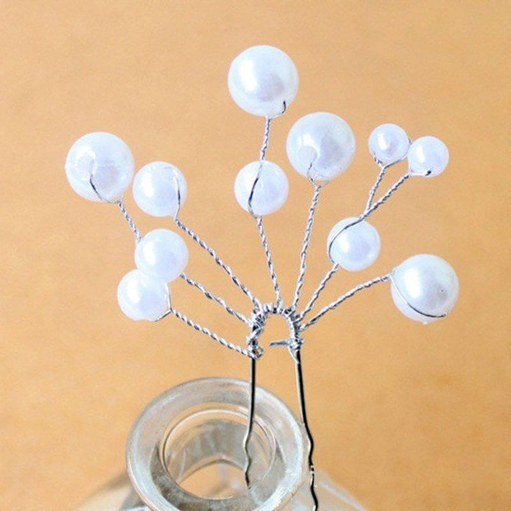 Cài Tóc Đính Ngọc Trai Thời Trang Dành Cho Cô Dâu