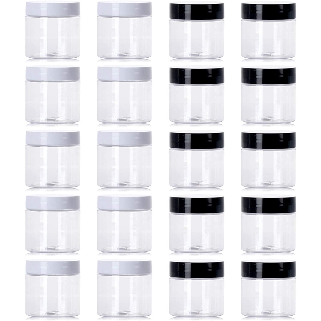 (Hàng Mới Về) 1 Lọ Đựng Mỹ Phẩm 60ml Có Nắp Đậy Tiện Dụng Khi Đi Du Lịch