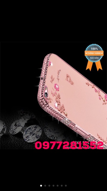 Ốp Lưng oppo A39 Hoa Đính đá