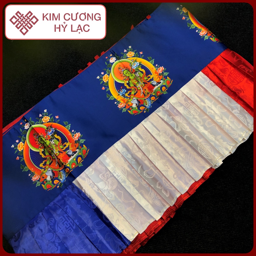 Rèm Quây Bàn Thờ, Trang Trí Bàn Thờ Mật Tông [Kim Cương Hỷ Lạc] Hình 21 Vị Tara