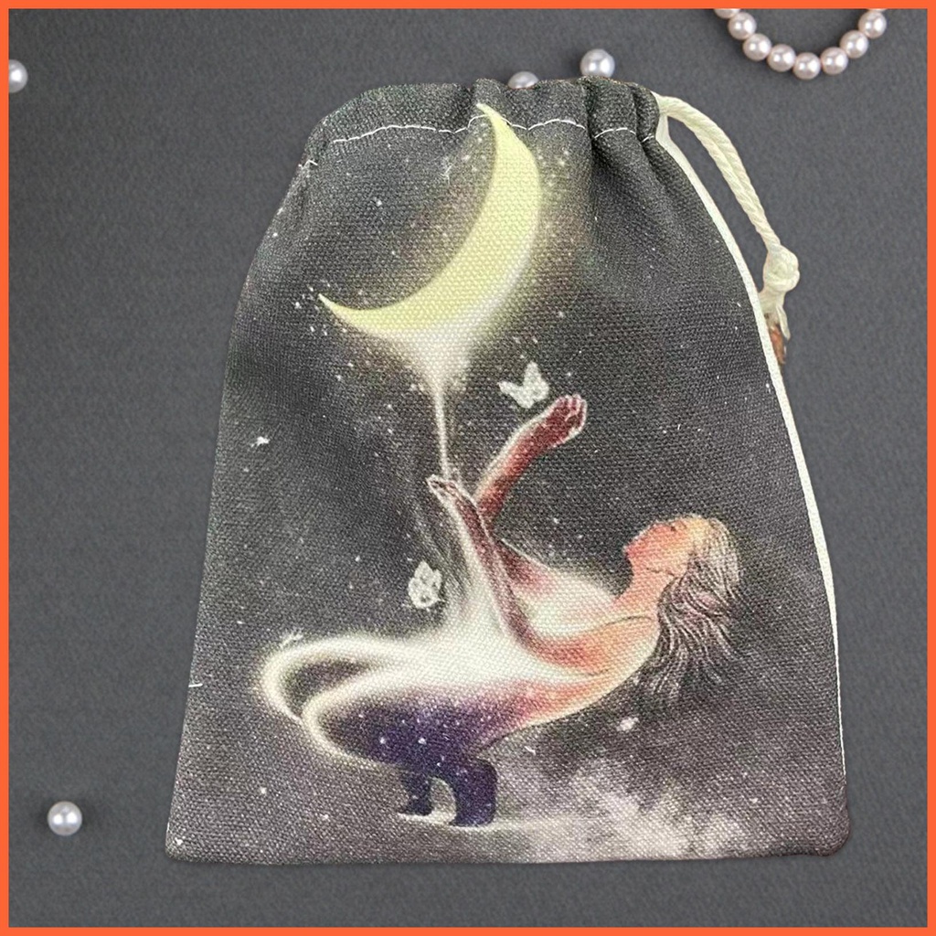 Túi Đựng Bài Tarot Bằng Vải Nhung Tiện Dụng