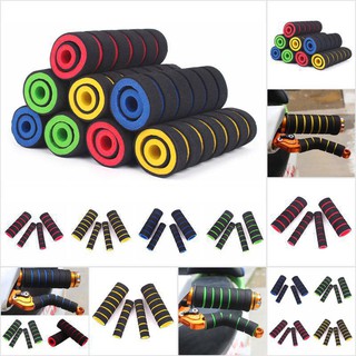 Set 2 Cặp Tay Nắm + Tay Phanh Ly Hợp Mềm Mại Cho Xe Máy / Xe Đạp