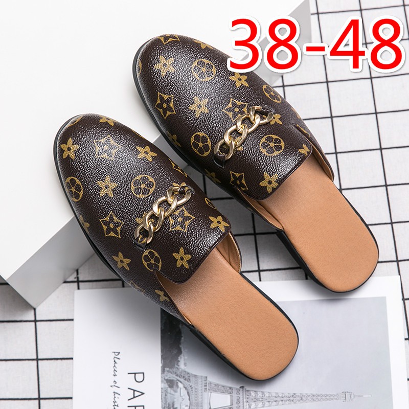 Giày Lười Da Phong Cách Hàn Quốc Cho Nam Size 45 46 47 48 47 48