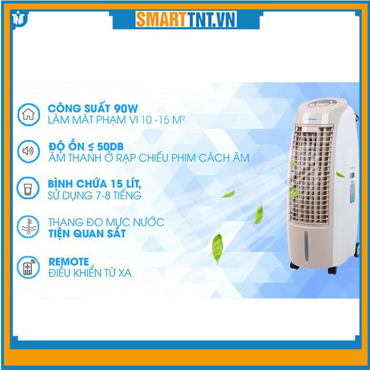 Máy làm mát Daikio DKA - 01500B chính hãng, hàng đẹp Smarttnt.vn