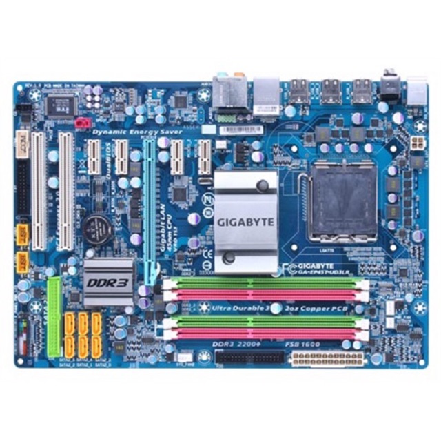 [Mã 1911ELSALE hoàn 7% đơn 300K] Mainboard GigAbyte Ga-ep45T-UD3LR chính hãng còn đẹp