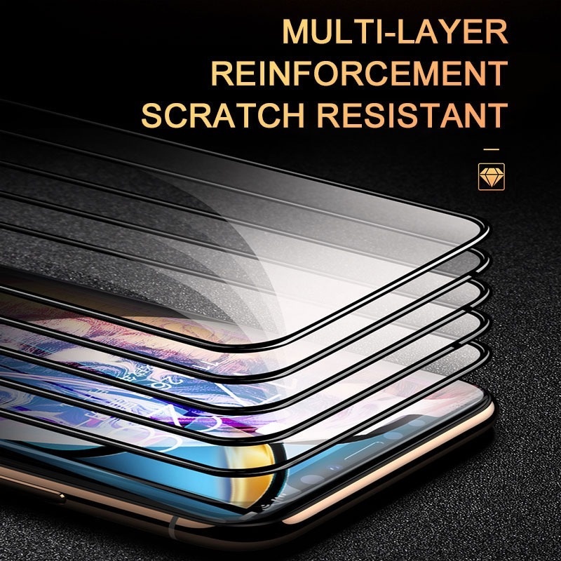 Bộ 3 Kính Cường Lực 9d mini Bảo Vệ Màn Hình Cho iphone 6 6s 7 8 plus x xr xs max 11 12 13 14 15 pro max Ốp