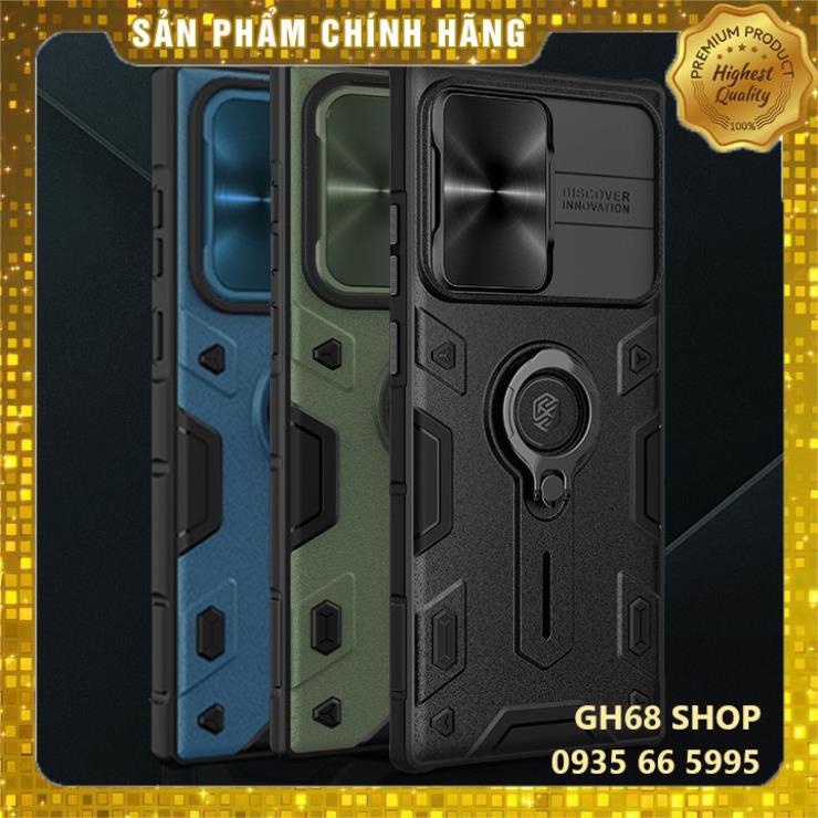 Ốp Lưng Nillkin Bảo Vệ Camera Gắn kèm Ring Samsung Galaxy S22 / S22 Plus / S22Ultra