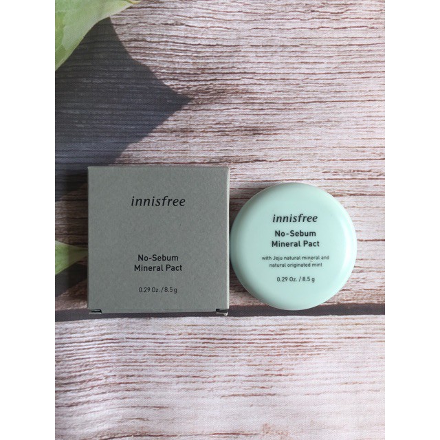 PHẤN PHỦ NÉN Innisfree No Sebum Mineral Pact 8,5g