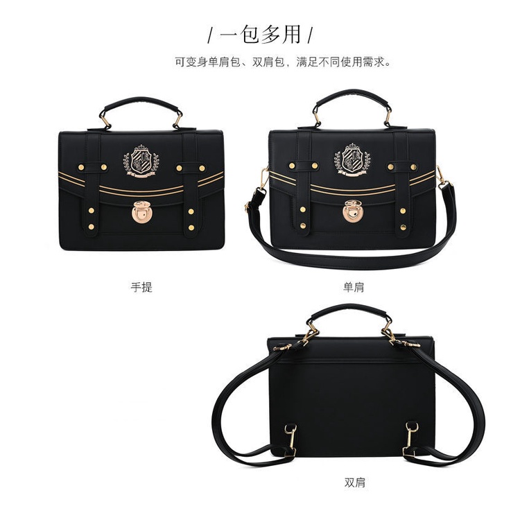 JK bag school supply bag Yingchuan University Original postman Cambridge bag uniform bag Tongqin messenger single shoulder double shoulder bag