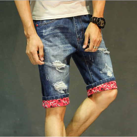 QUẦN SHORT NAM [ IN LOGO EVISU- CÓ SUN LAI]