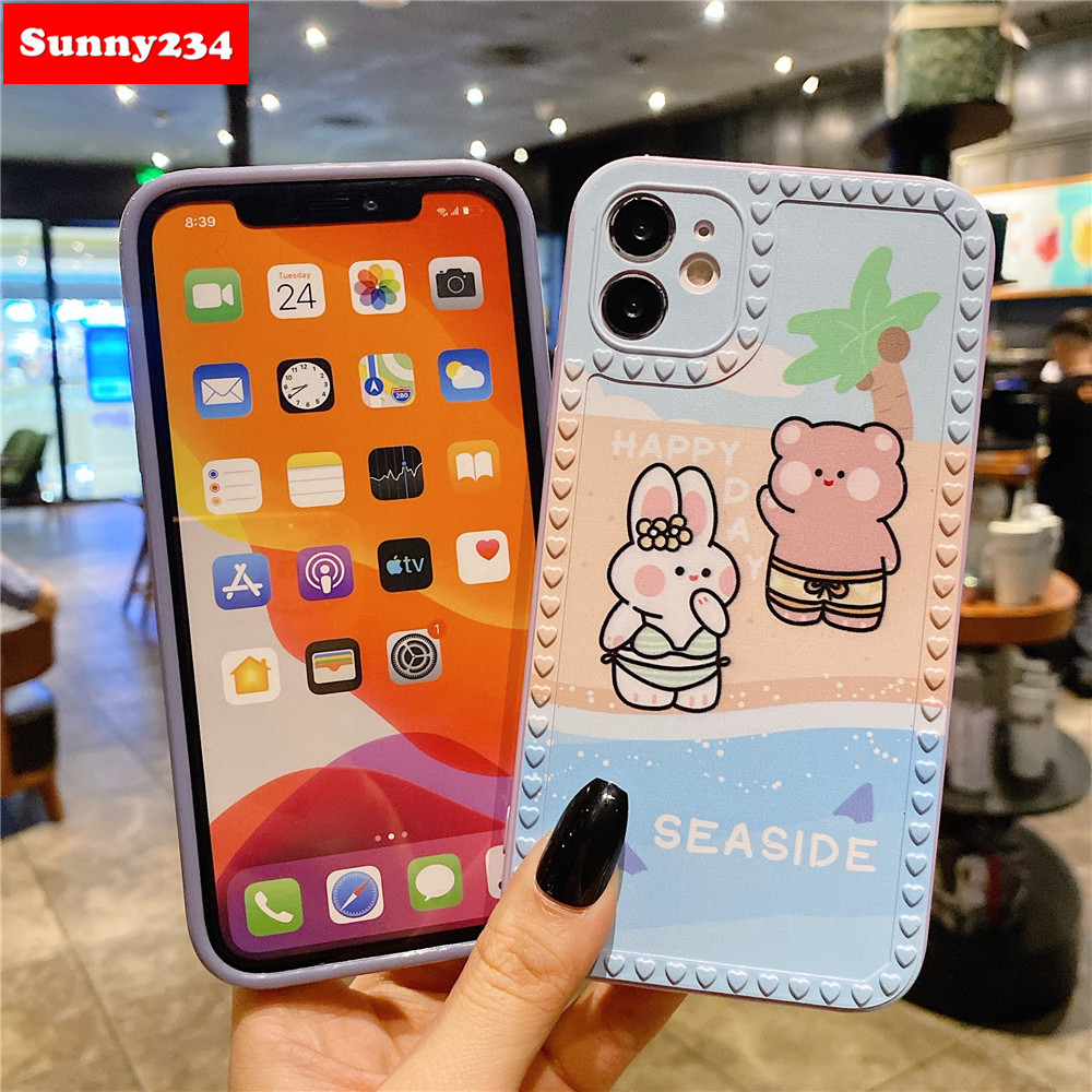 Ốp Lưng Họa Tiết Hoạt Hình Dễ Thương Cho Iphone 12 Mini Pro Max Iphone 11 Pro Max Iphone 6 6s 7 8 Plus X Xs Max Xr | BigBuy360 - bigbuy360.vn