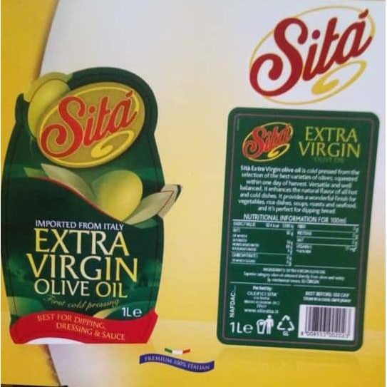 Dầu Olive Extra Virgin Kojin Dầu Oliu Ép Lạnh Italia 100% Siêu Nguyên Chất Chai Thủy Tinh 1L Hàng Mới