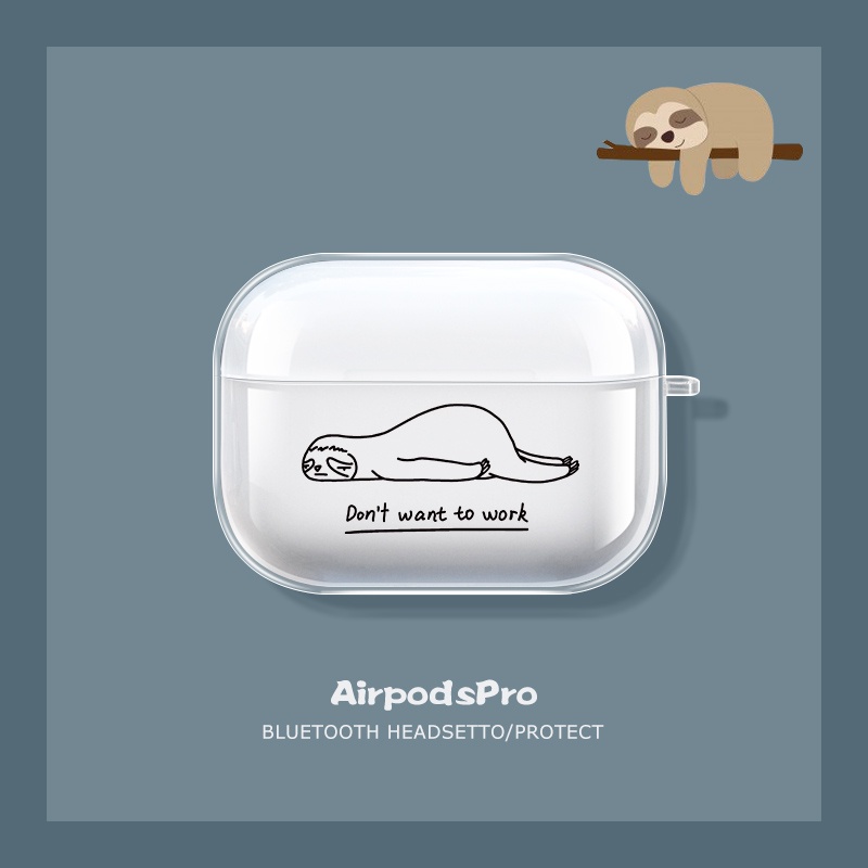 Vỏ Bảo Vệ Hộp Sạc Tai Nghe airpods 1 3 airpods2 gen2 tpu gen 3 airpod 2 4 Chống Rơi Họa Tiết Hoạt Hình Dễ Thương