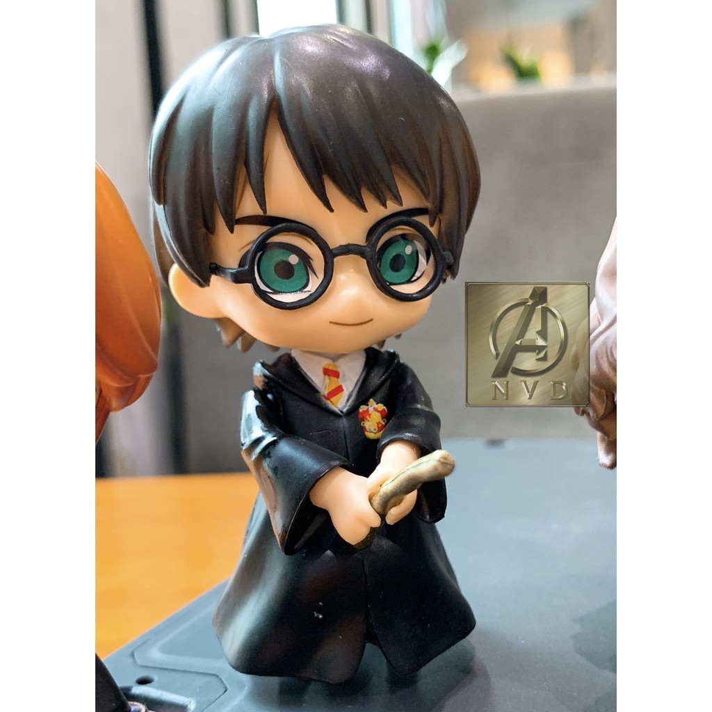 Bộ mô hình 6 nhân vật chibi phim Harry Potter cực cute