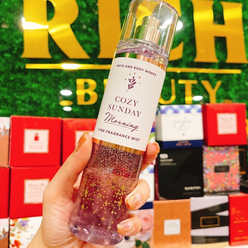 COZY SUNDAY MORNING - Xịt Thơm Toàn Thân Body Mist Bath &amp; Body Works