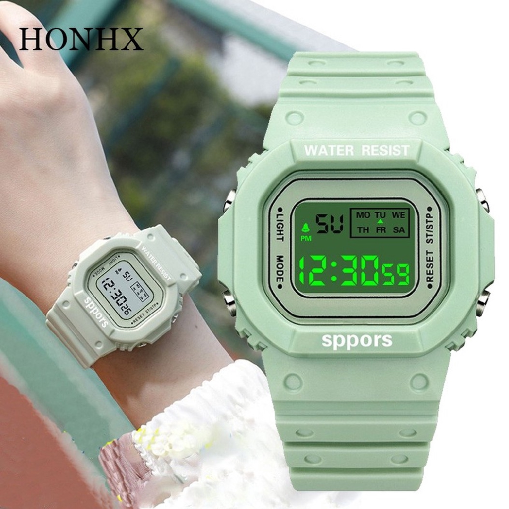 CASIO Đồng Hồ Thể Thao Điện Tử Chống Nước Có Đèn Led Cho Nam