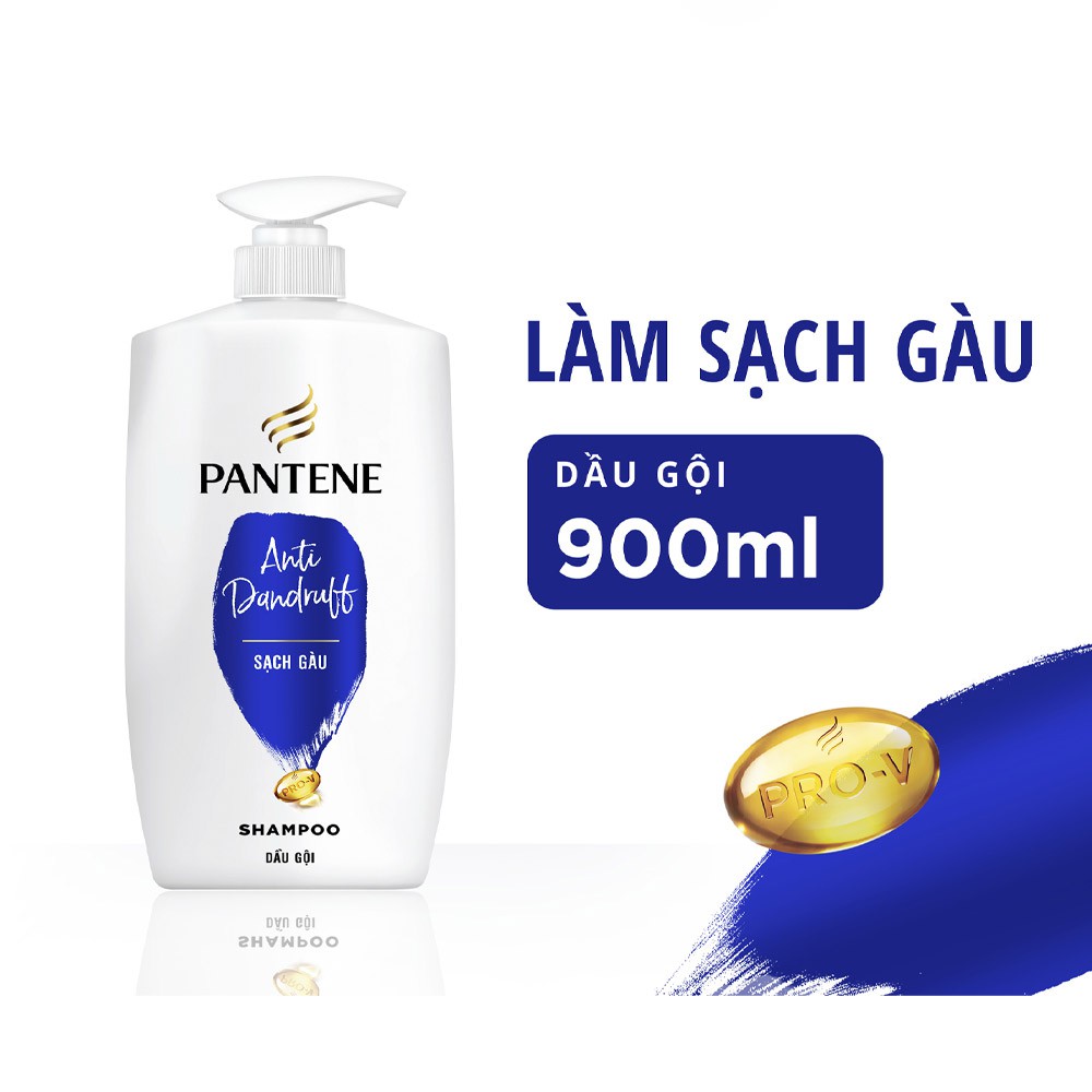 Dầu Gội Ngăn Ngừa Gàu Pantene Anti Dandruff Shampoo 900g