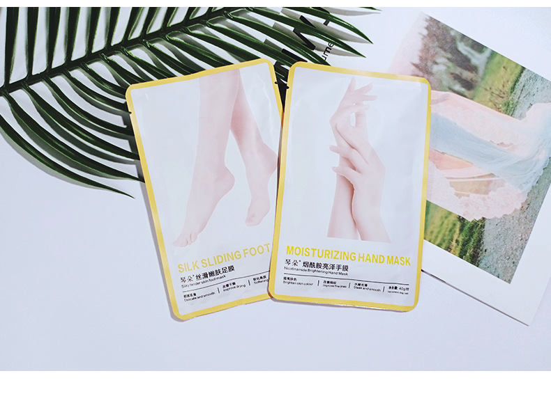 (Hàng Mới Về) Set 1 Cặp Mặt Nạ Chân Nicotinamide Tẩy Tế Bào Chết Dưỡng Ẩm Cho Da Chân | BigBuy360 - bigbuy360.vn