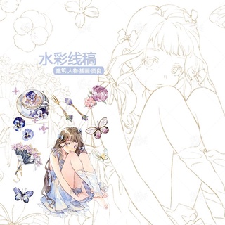 Line art "sắc màu cuộc sống " p02