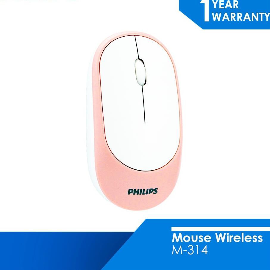 Philips Chuột Máy Tính Không Dây 2.4 Ghz M-314