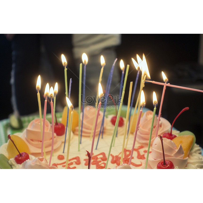 Hộp 43 VỈ nến que sinh nhật dài 12Cm (vỉ 12 cây), đèn cầy sinh trang trí bánh kem