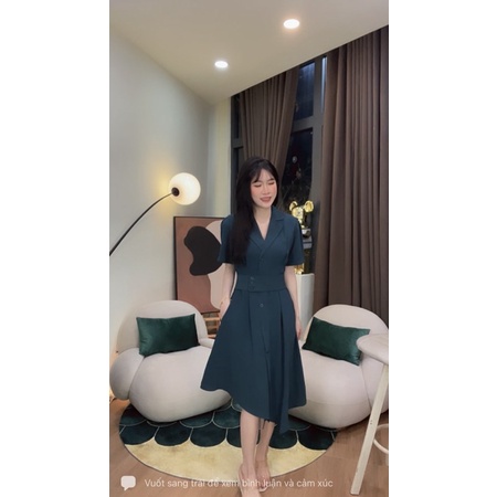 Đầm Vải không nhăn Loan Lâm