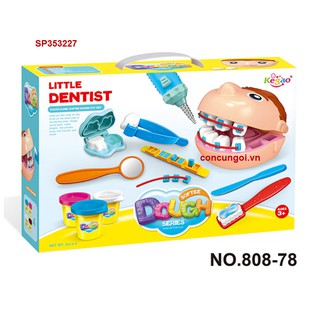 Đồ chơi  đất sét bác sĩ trám răng, 808-78