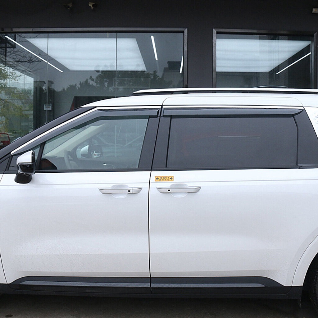 Vè che mưa cao cấp dành cho xe Kia Carnival 2022 2023 - Chỉ mạ crom cao cấp