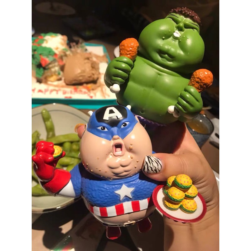 FAMHOUSE - Mô hình Avengers Iron man Hulk Captain America  Star war béo phì