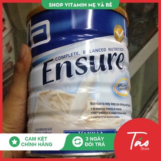 Sữa Ensure Úc vị vani mẫu mới ÚC