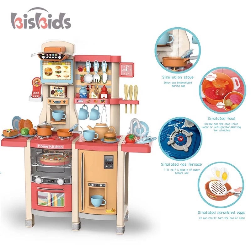 Đồ chơi nấu ăn kệ bếp Home Kitchen cao 100 cm