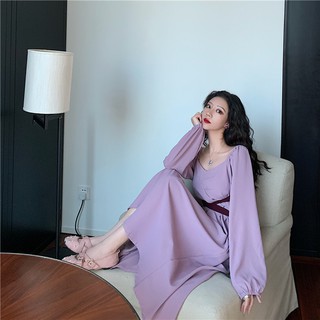 Đầm Tiểu Thư Nữ Tính Nịch Eo Tôn Dáng