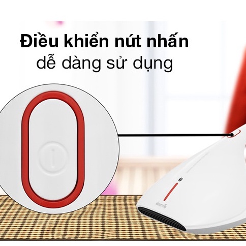 Máy hút bụi cầm tay Deerma thông minh mini hút bụi ga giường nệm, ghế sofa diệt khuẩn UV - HAPOS