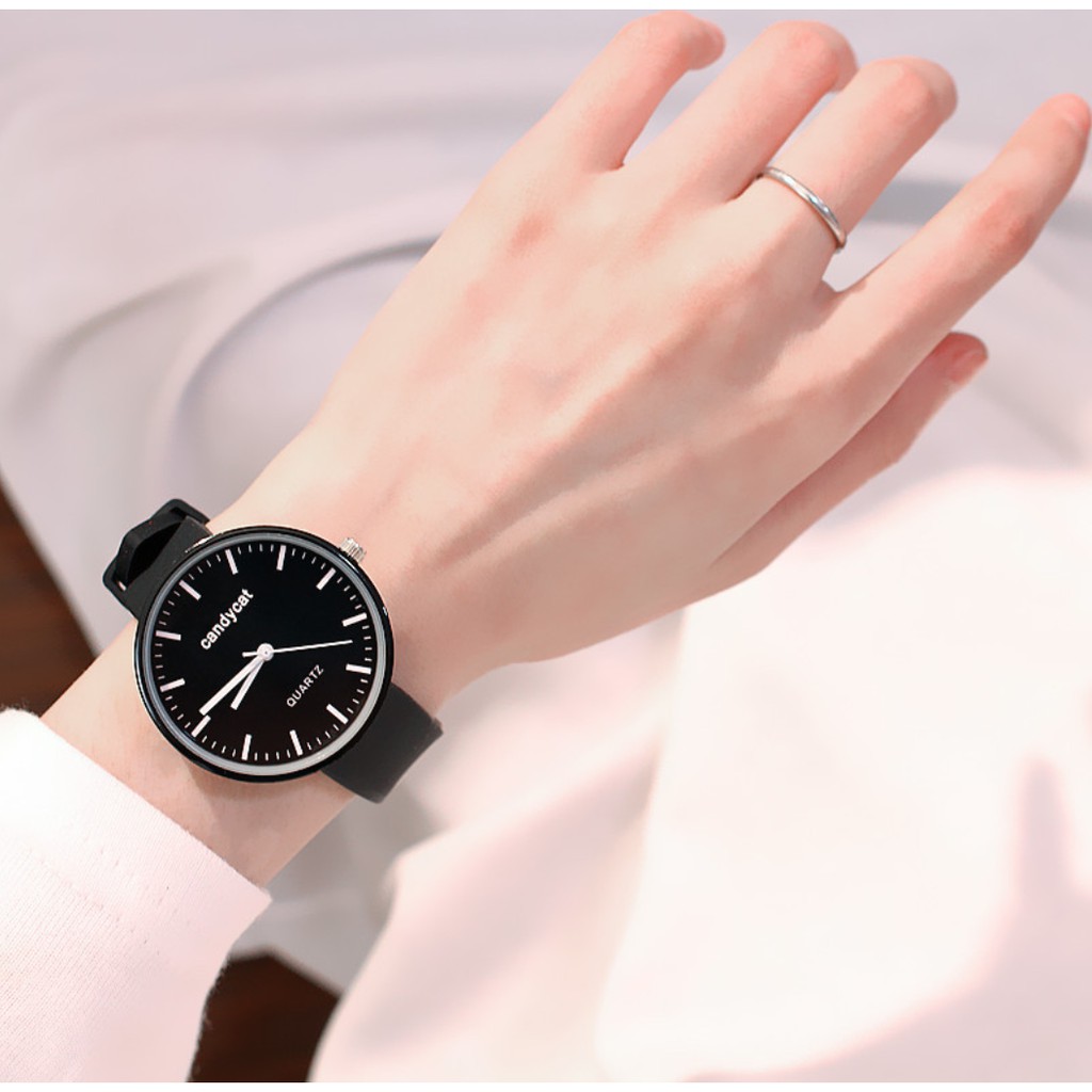 [CỰC ĐẸP] ĐỒNG HỒ NỮ DÂY CAOSU CANDYCAT NHIỀU MÀU PHONG CÁCH HÀN QUỐC | BigBuy360 - bigbuy360.vn