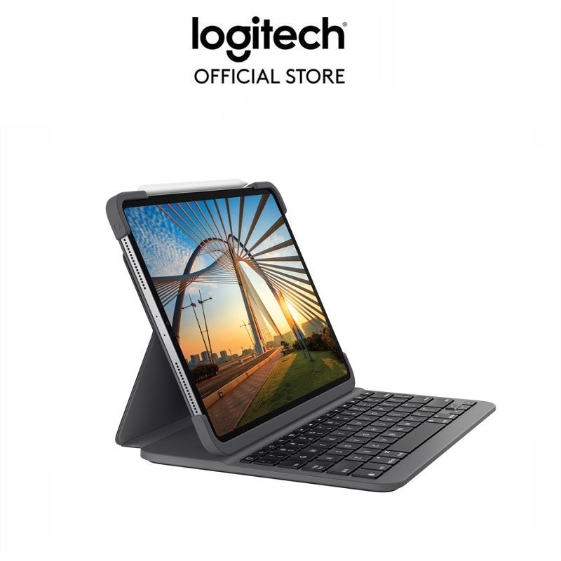 Bàn Phím Logitech Slim Folio Pro cho ipad pro 11” 2018