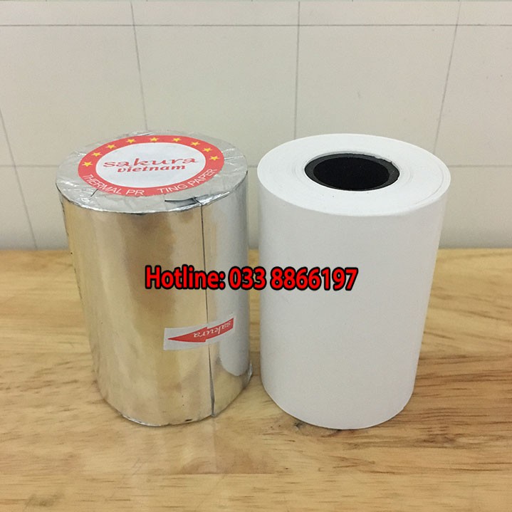 Giấy in biên lai dùng trong xăng dầu