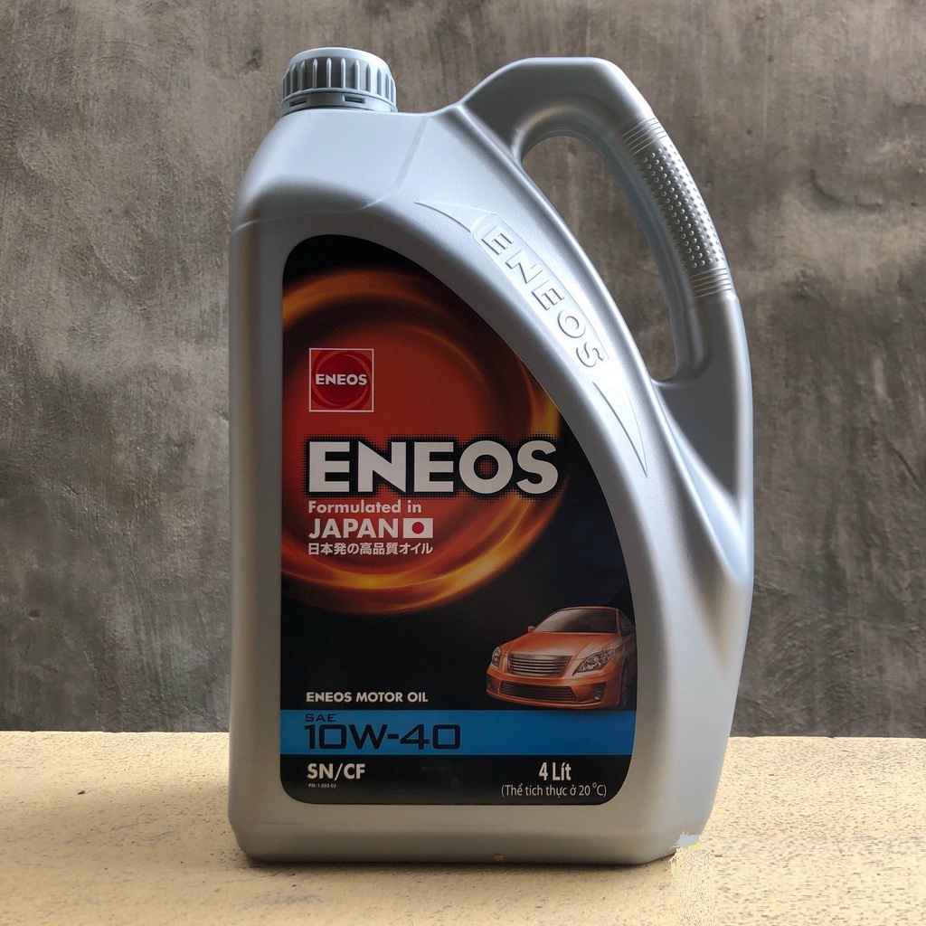 Dầu nhớt động cơ ô tô ENEOS SN CF 10W40 4L thumbnail
