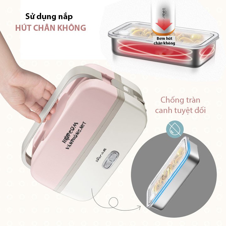 Hộp cơm cắm điện cao cấp Bear DFH-B10J2 | BigBuy360 - bigbuy360.vn