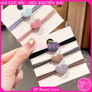 Cột Tóc Trái Tim Đẹp Dễ Thương Phong Cách Hàn Quốc siêu đáng yêu cho bạn gái