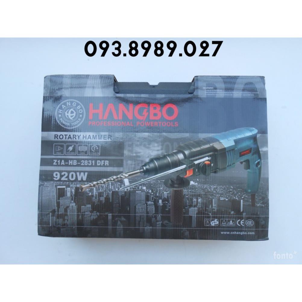 MÁY KHOAN BÊ TÔNG 3 CHỨC NĂNG HANGBO 920W